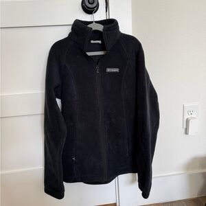 Black Columbia zip up fleece